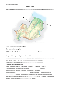 Verifica Molise - Maestra Giovanna