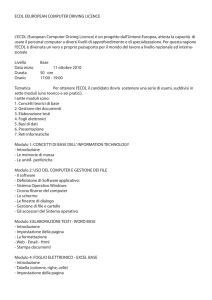 ECDL EEUROPEAN COMPUTER DRIVING LICENCE L`ECDL