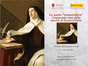 La santa "encantadora" - lettere.uniroma1.it