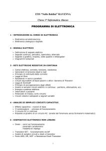Elettronica - ITIS Baldini