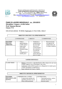 latino - Liceo Bramante