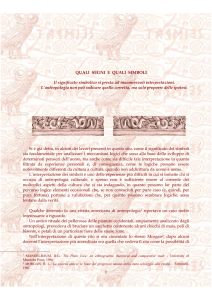 I QUALI SEGNI E QUALI SIMBOLI Il significato simbolico si presta ad
