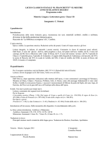 Greco - Liceo «Franchetti
