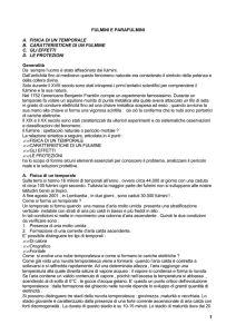 FULMINI E PARAFULMINI A. FISICA DI UN TEMPORALE B