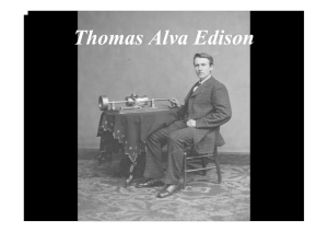 Thomas Alva Edison