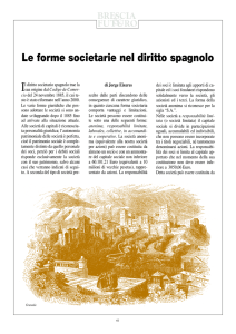 Le forme societarie nel diritto spagnolo