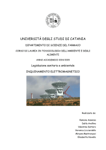 università degli studi di catania - Dipartimento di Scienze del Farmaco