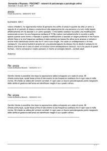 Domande e Risposte - PSICONET - network di psicoterapia e
