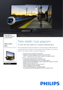 55PFL4308H/12 Philips TV LED 3D ultra sottile con Pixel Plus HD