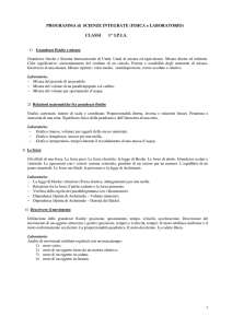 IPIA Fisica classi prime