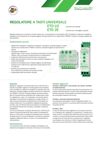 Scheda tecnica ETD U2, ETD 2E
