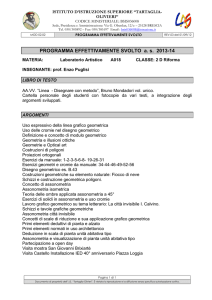 2D Puglisi Progr. svolto - IIS Tartaglia • Olivieri