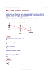 Elementi di Fisica e applicazioni Carlo Elce