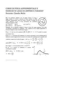 CORSO DI FISICA ASPERIMENTALE II ESERCIZI