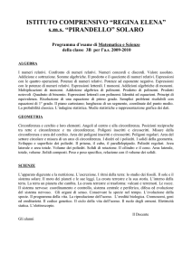 ISTITUTO COMPRENSIVO “REGINA ELENA” s