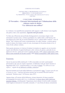 Un Abbraccio non soffoca
