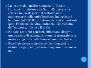 La 5^B di Casteggio vi saluta con "IL PICCOLO PRINCIPE"