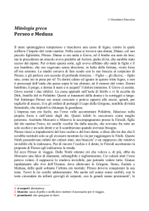 Mitologia greca Perseo e Medusa