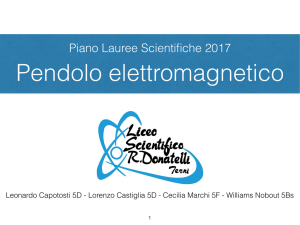 Il pendolo elettromagnetico