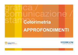 Colorimetria Approfondimenti