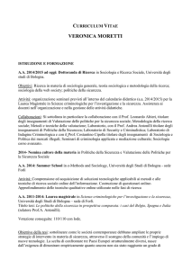 veronica moretti - Fondazione Alma Mater