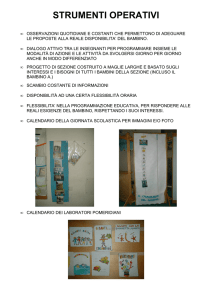 STRUMENTI OPERATIVI