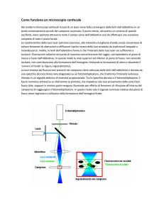 Come funziona un microscopio confocale