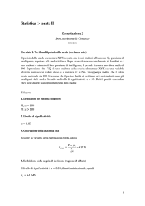 Esercitazione n. 8.