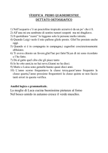 verifica quadrimestrale