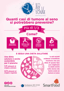 Quanti casi di tumore al seno si potrebbero prevenire?