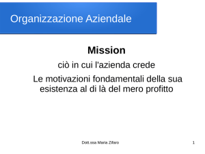 Opzioni di progettazione organizzativa per il raggruppamento delle