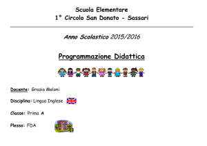 Programmazione Didattica