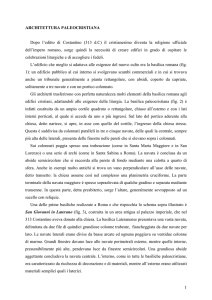 architettura paleocristiana