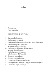 L`educazione dei figli