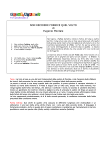 NON RECIDERE FORBICE QUEL VOLTO di