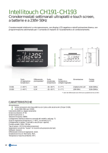 Intellitouch CH191-CH193