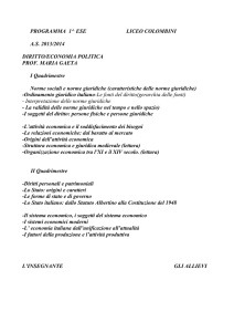 : -Norme sociali e norme giuridiche
