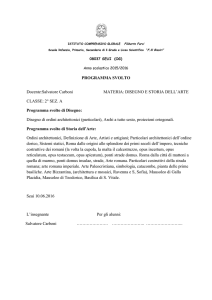 Programma St. Arte svolto 2° A