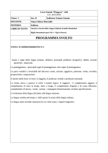 1D - Liceo Pitagora Isili
