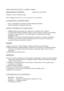 Filosofia - Liceo scientifico Gobetti