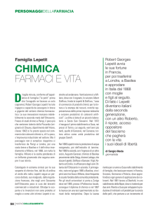 chimica farmaci e vita