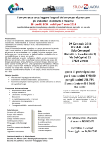 Scarica la locandina e la scheda di adesione