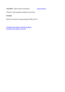 Anacolùto figura retorica (di parola)