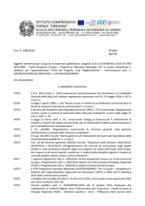 Determina acquisto materiale pubblicitario-Progetto - logo