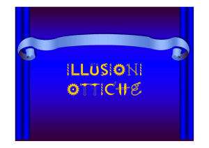 Illusioni Ottiche
