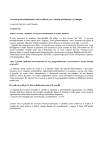 Tirocinio professionalizzante: sedi ed obiettivi per i tirocini di