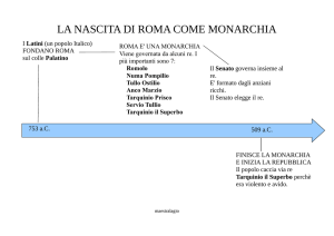 5 ROMA LINEA DEL TEMPO MONARCHIA E