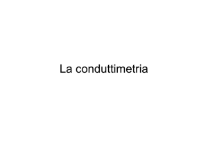 La conduttimetria
