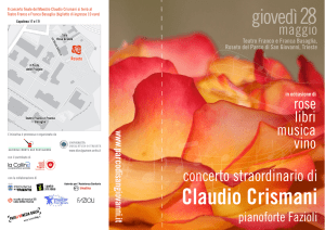 Programma - Patrizia Rigoni