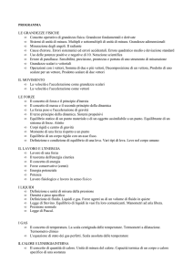 LE GRANDEZZE FISICHE • Concetto operativo di grandezza fisica